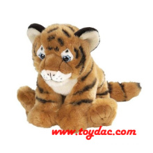 Peluche animal sauvage petit jouet de tigre